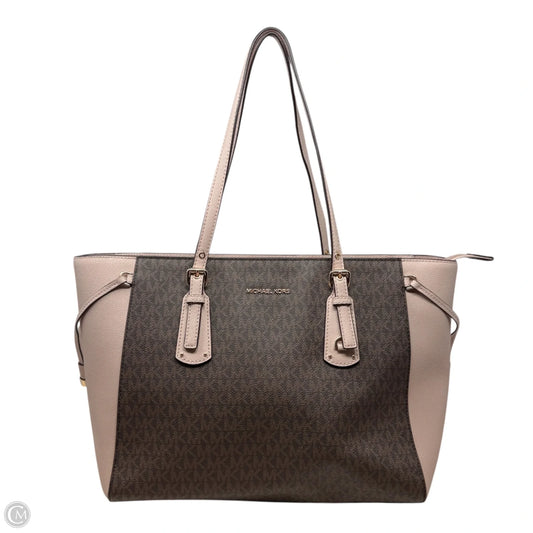 Voyager Logo Tote Bag By Michael By Michael Kors, Size: Large