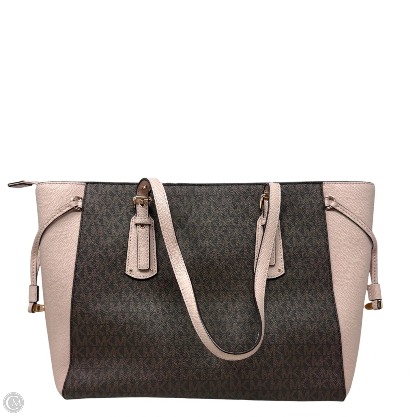 Voyager Logo Tote Bag By Michael By Michael Kors, Size: Large
