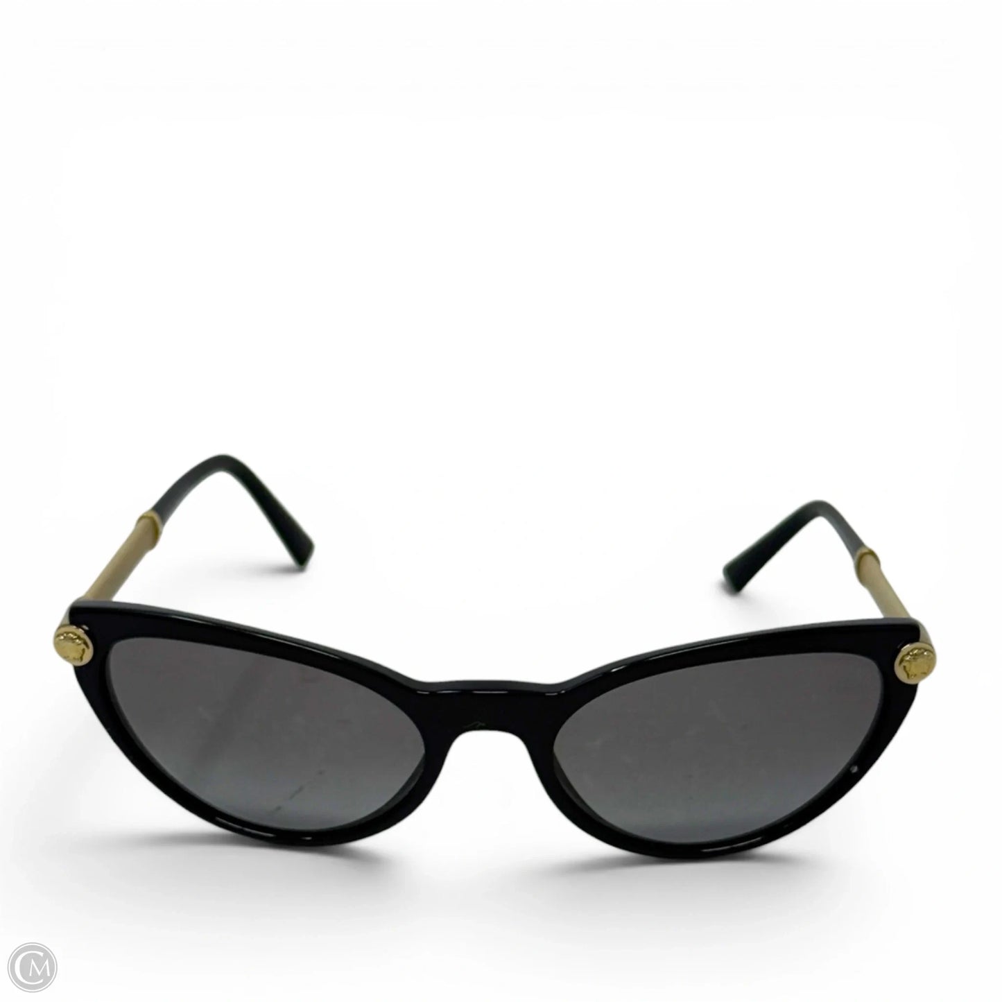 Vintage Mod 4035Q Cat Eye Sunglasses Luxury Designer By Versace