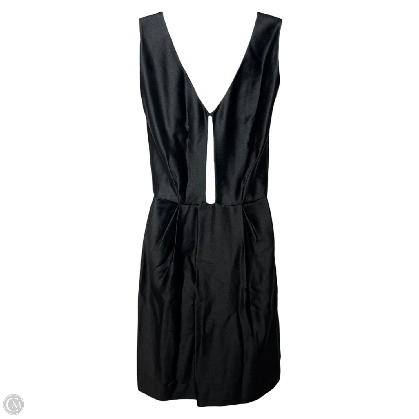 Silk Sheath Dress Luxury Designer By Chloe In Black, Size: 6 (38)
