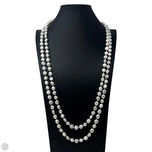 Genuine Pearl Long Necklace