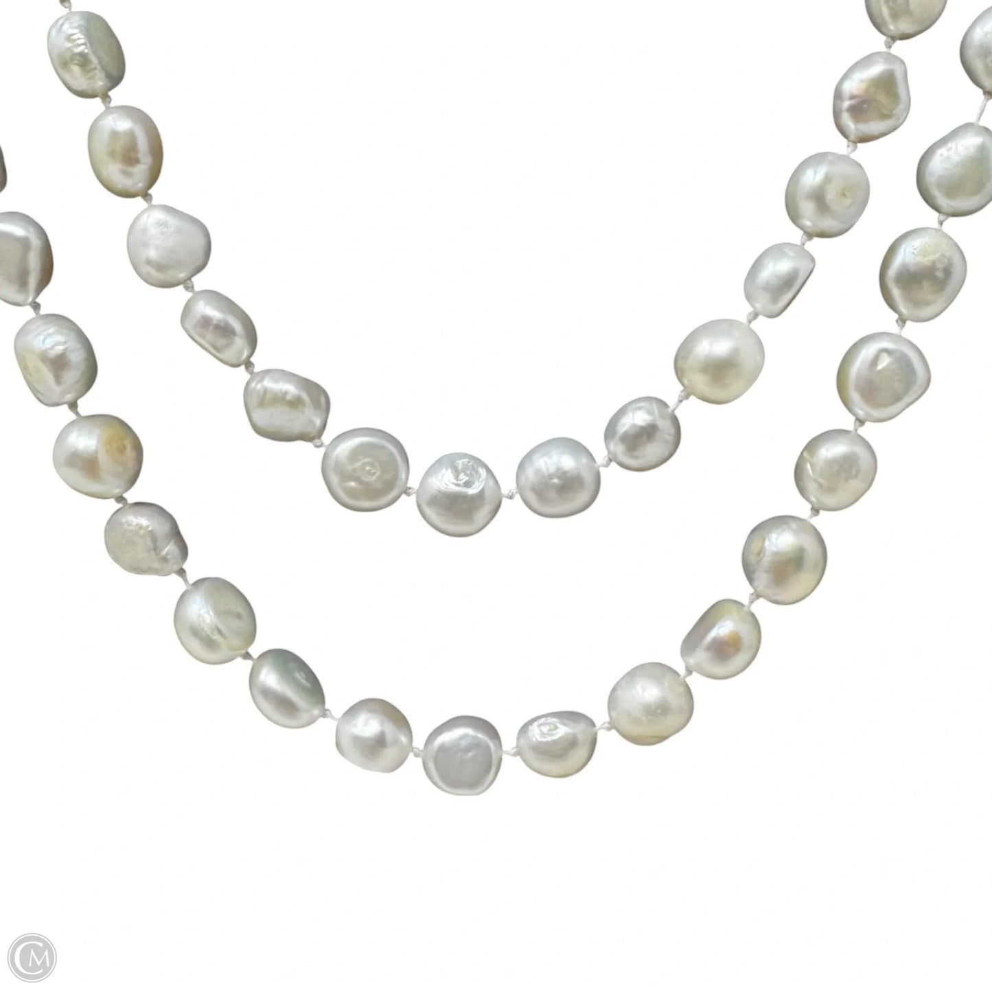 Genuine Pearl Long Necklace