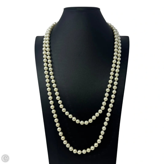 Long Faux Pearl Necklace Unbranded