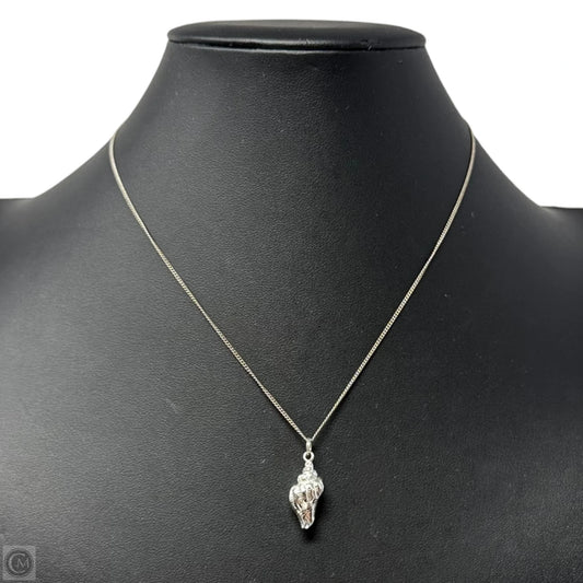 Conch Shell Necklace Sterling Silver