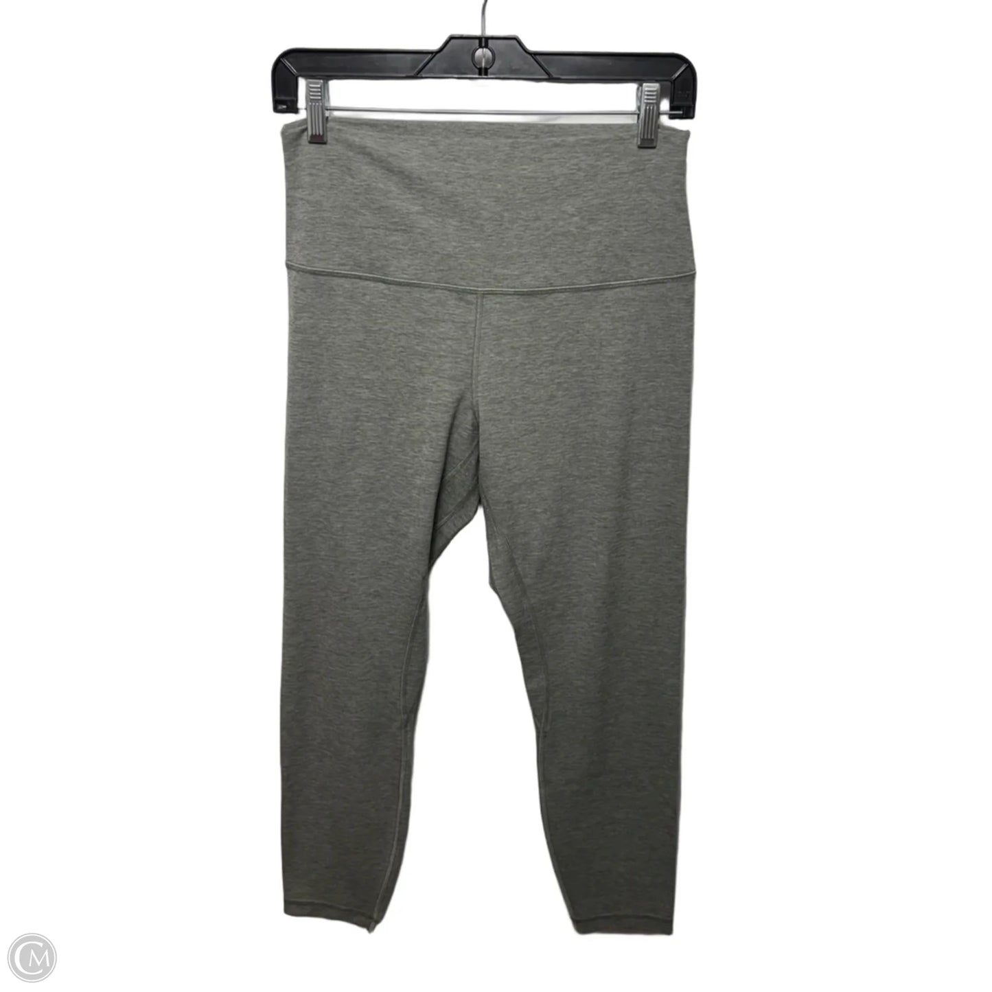 Athletic Leggings By Lululemon In Grey, Size: 10