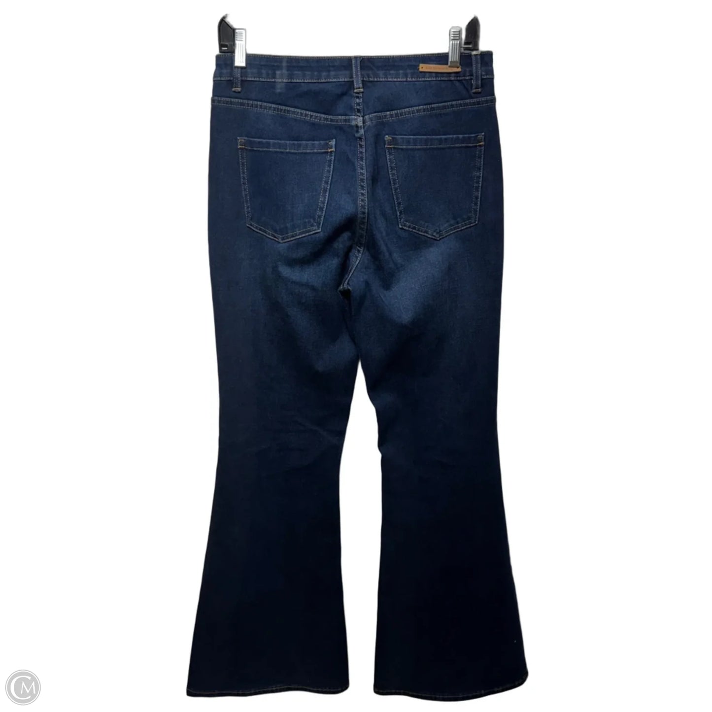 Jeans Flared By Soft Surroundings In Blue Denim, Size: 10