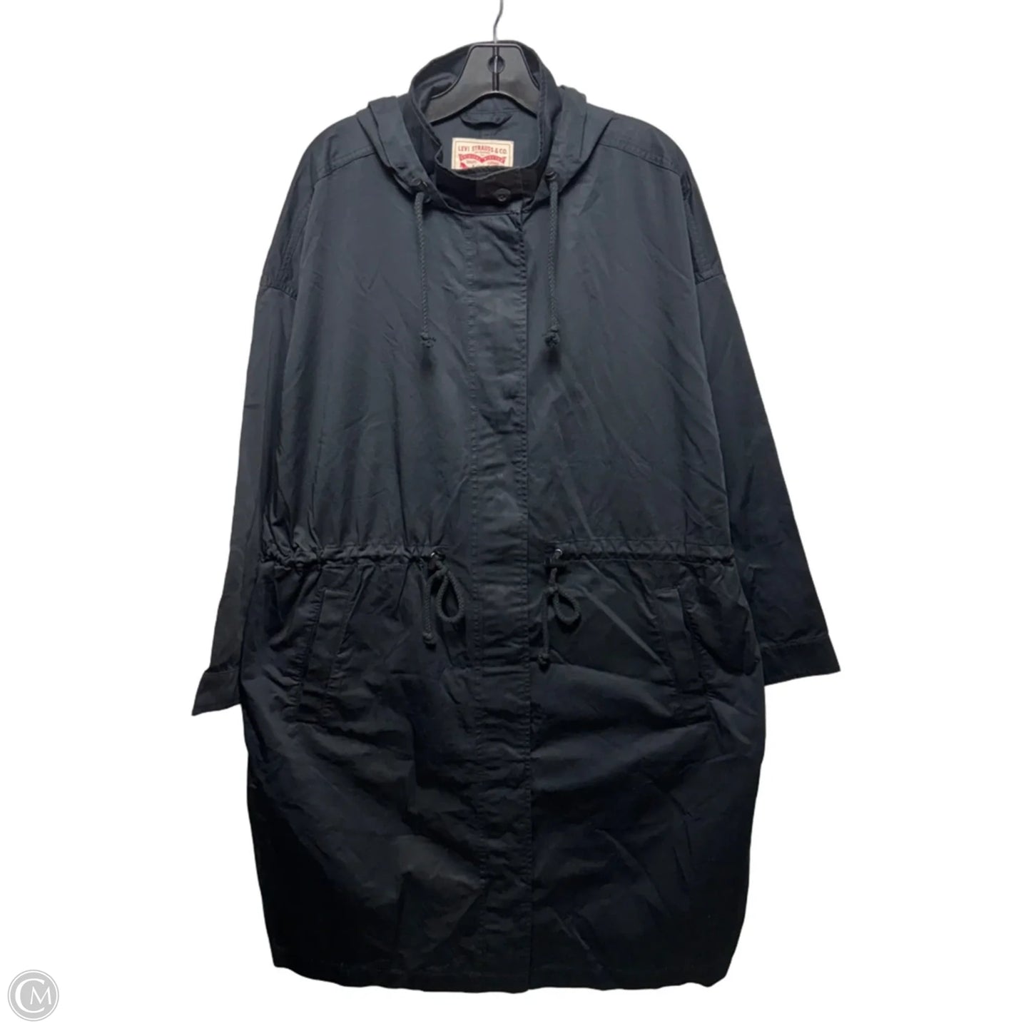 Coat By Levis In Black, Size: L