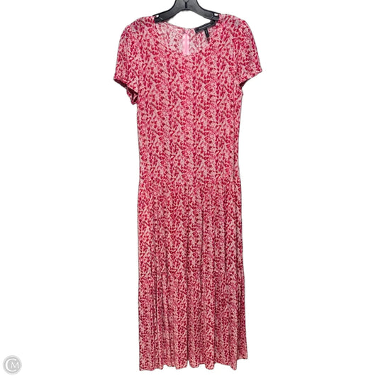 Drop Waist Dress Casual Maxi By Bcbgmaxazria In Red, Size: S