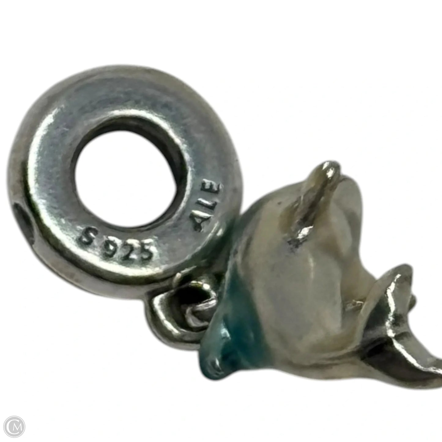 Shimmering Dolphin Dangle Sterling Silver Bracelet Charm By Pandora