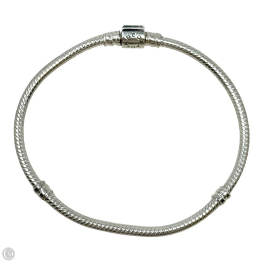 Barrel Clasp Snake Chain Bracelet Sterling Silver By Pandora
