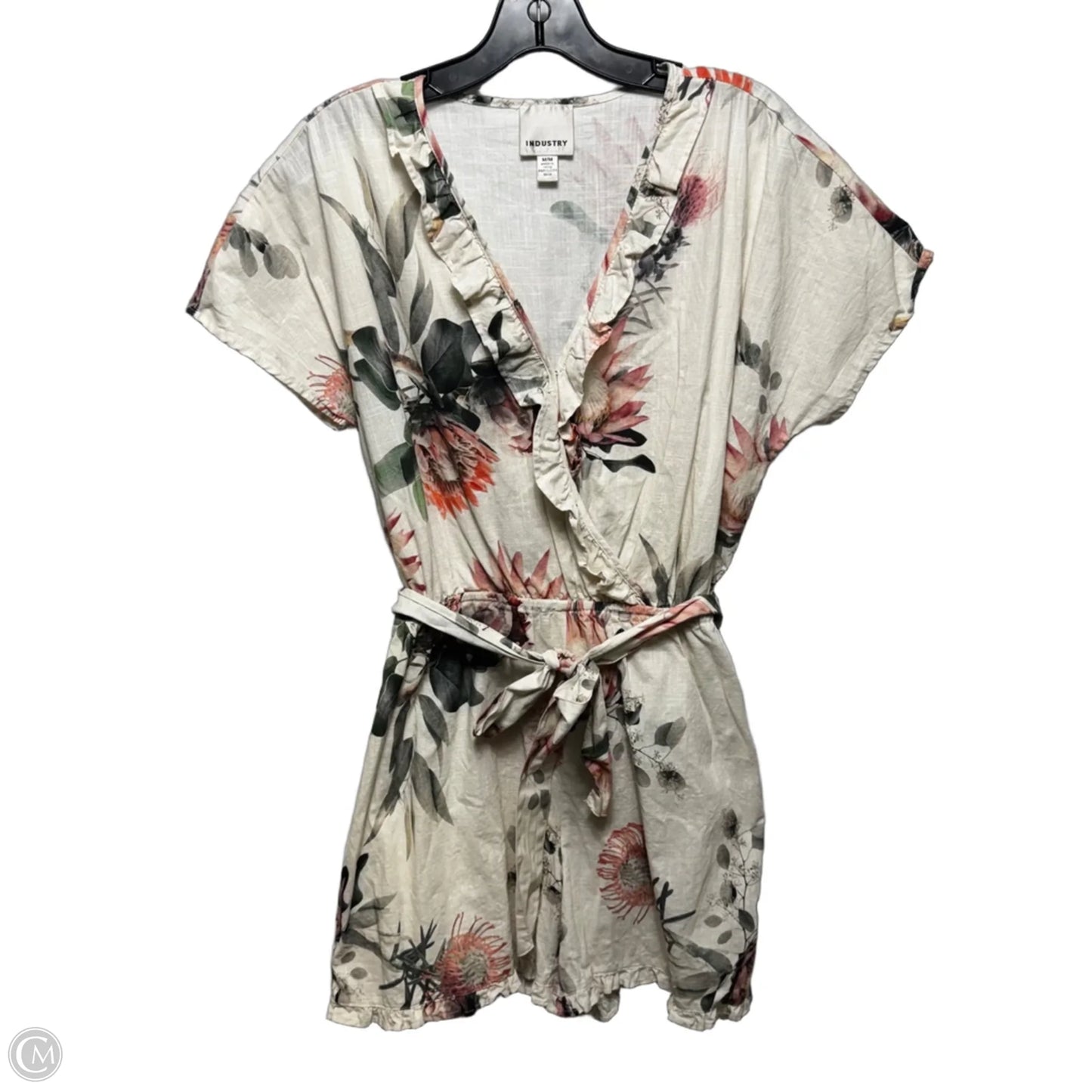 Romper By Industry In Floral Print, Size: M