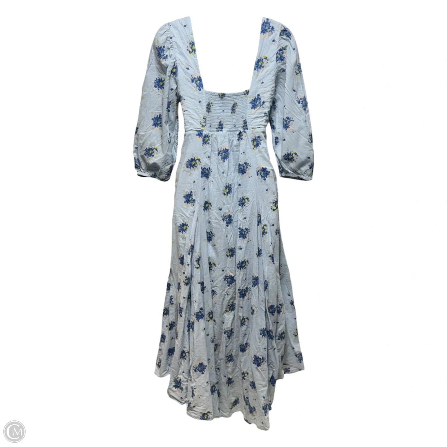 Sea Glass Midi Dress By Free People In Blue, Size: 0