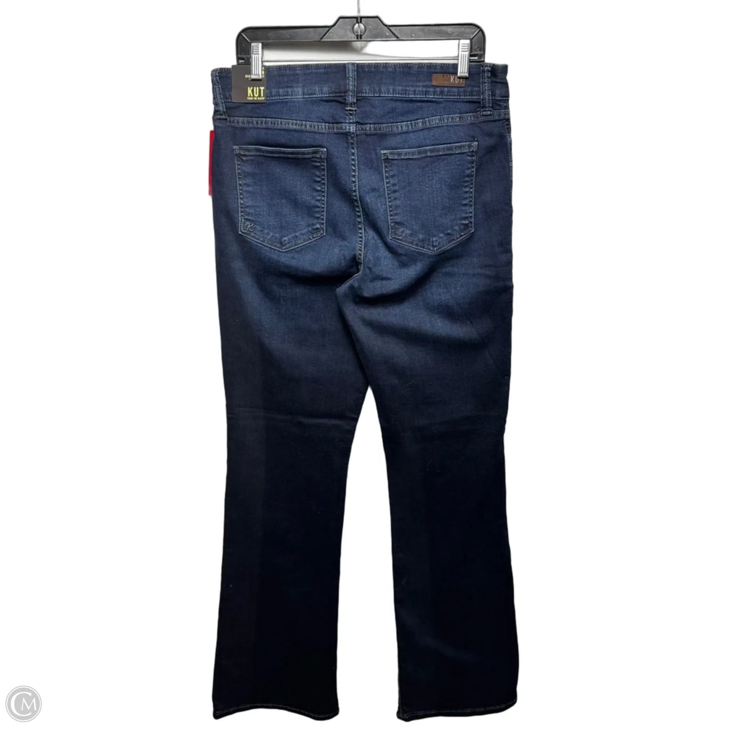 High Rise Fab Ab Baby Bootcut Jeans By Kut In Blue Denim, Size: 12