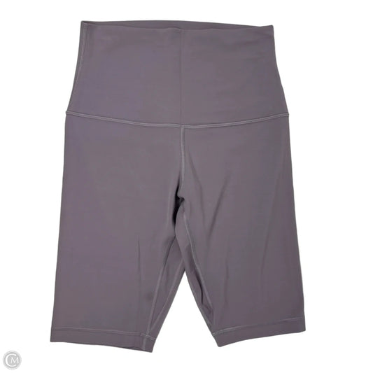 Athletic Shorts By Lululemon In Purple, Size: 6