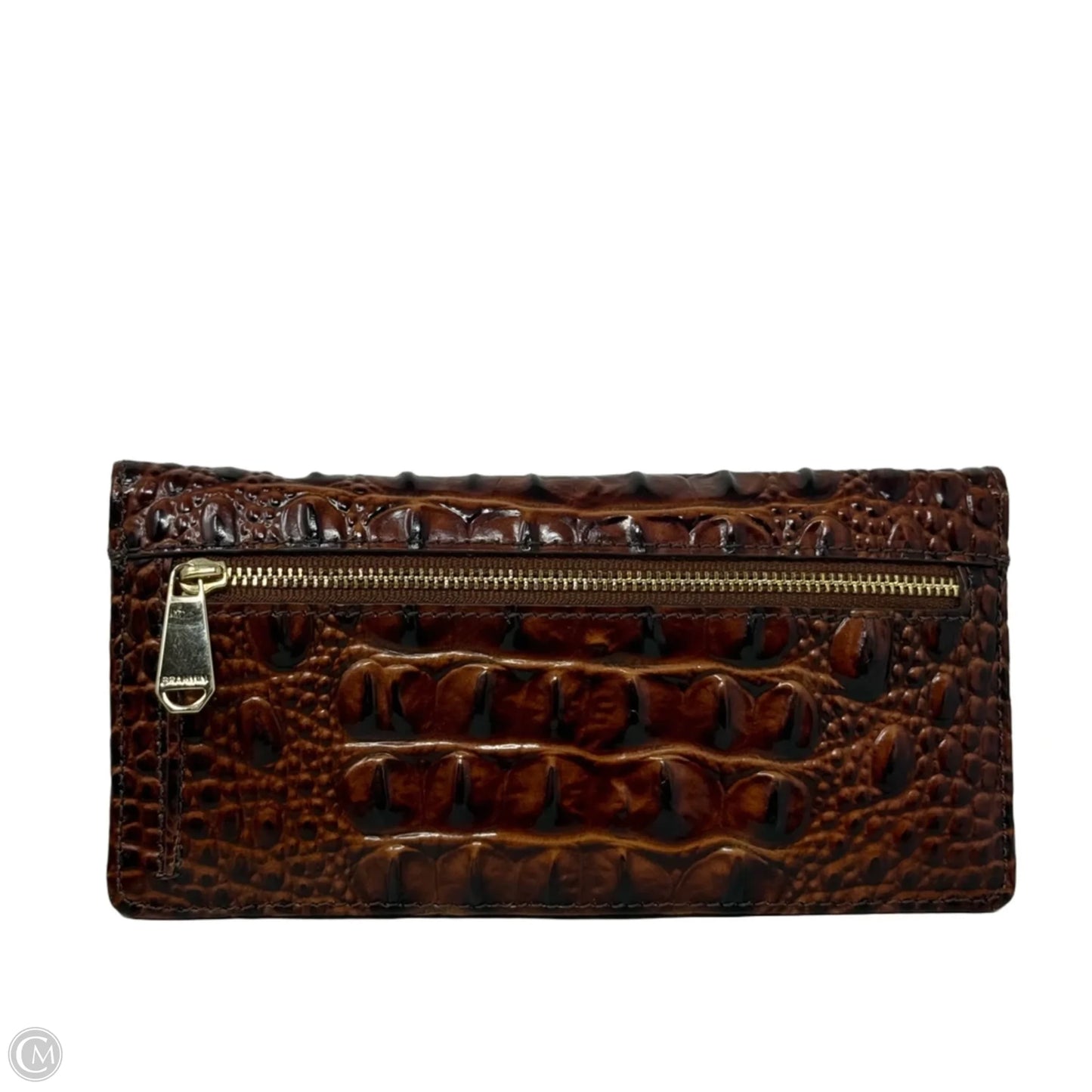 Ady Wallet In Pecan Melbourne Designer By Brahmin, Size: Medium