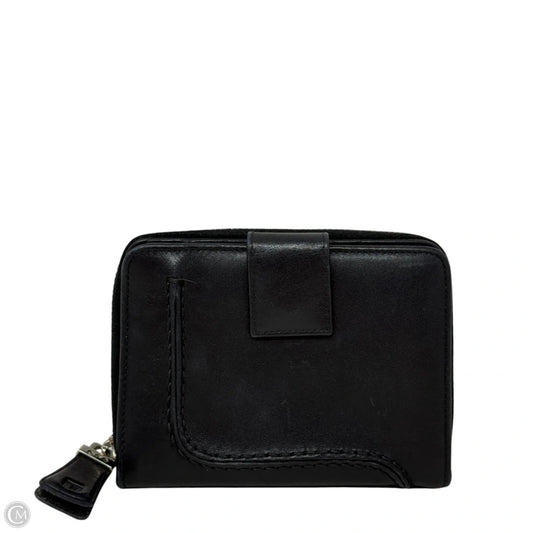 Ponera Compact Calf Leather Wallet By Bally, Size: Medium