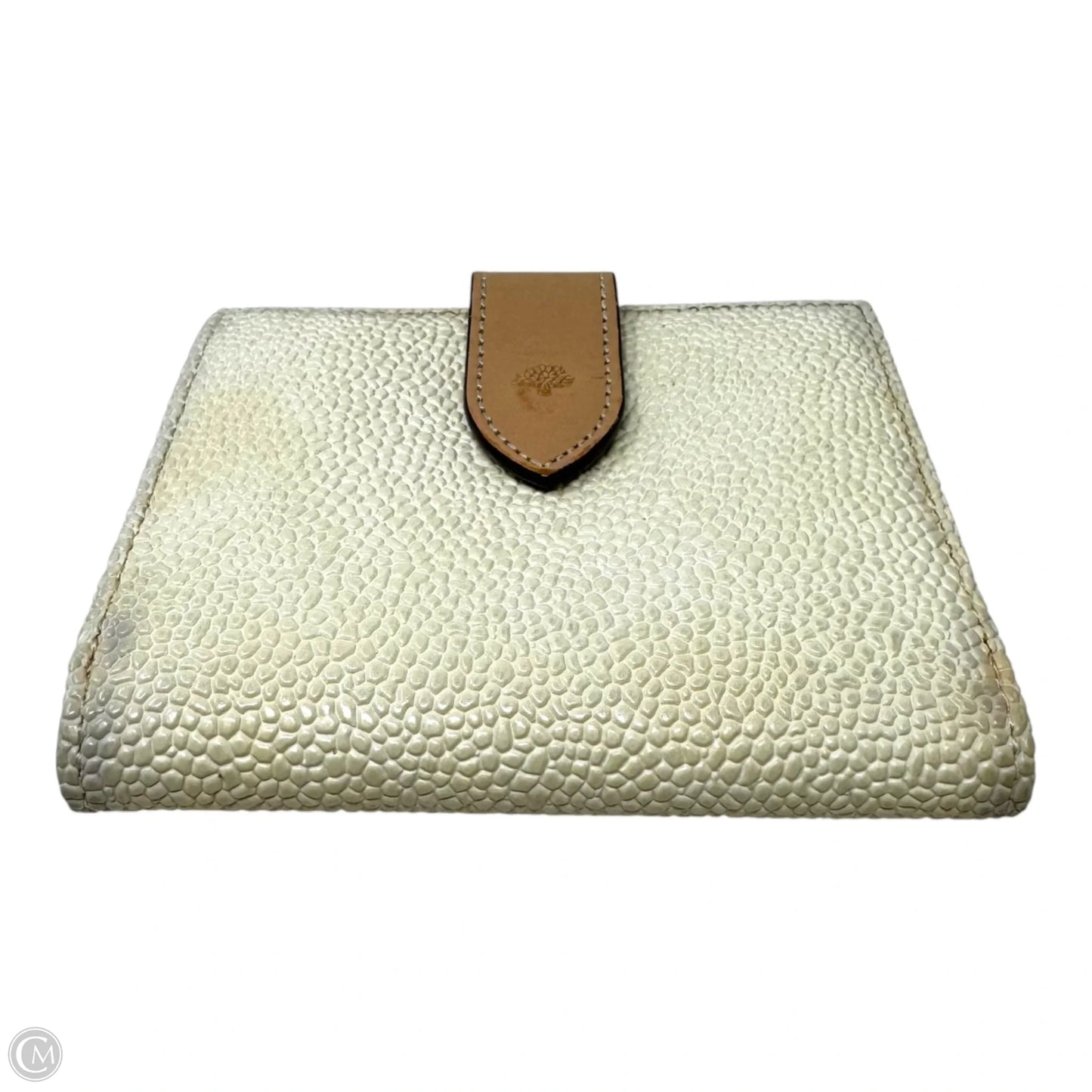 AS IS Scotch Grain Bifold Snap Wallet Luxury Designer By Mulberry, Size: Medium