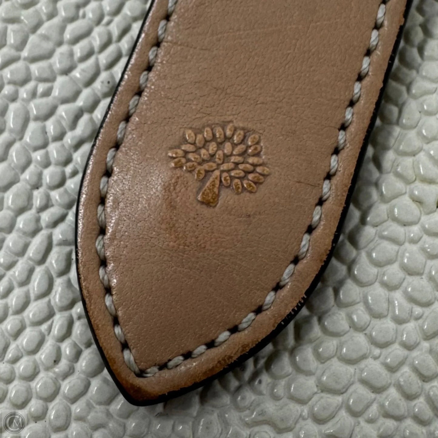 AS IS Scotch Grain Bifold Snap Wallet Luxury Designer By Mulberry, Size: Medium