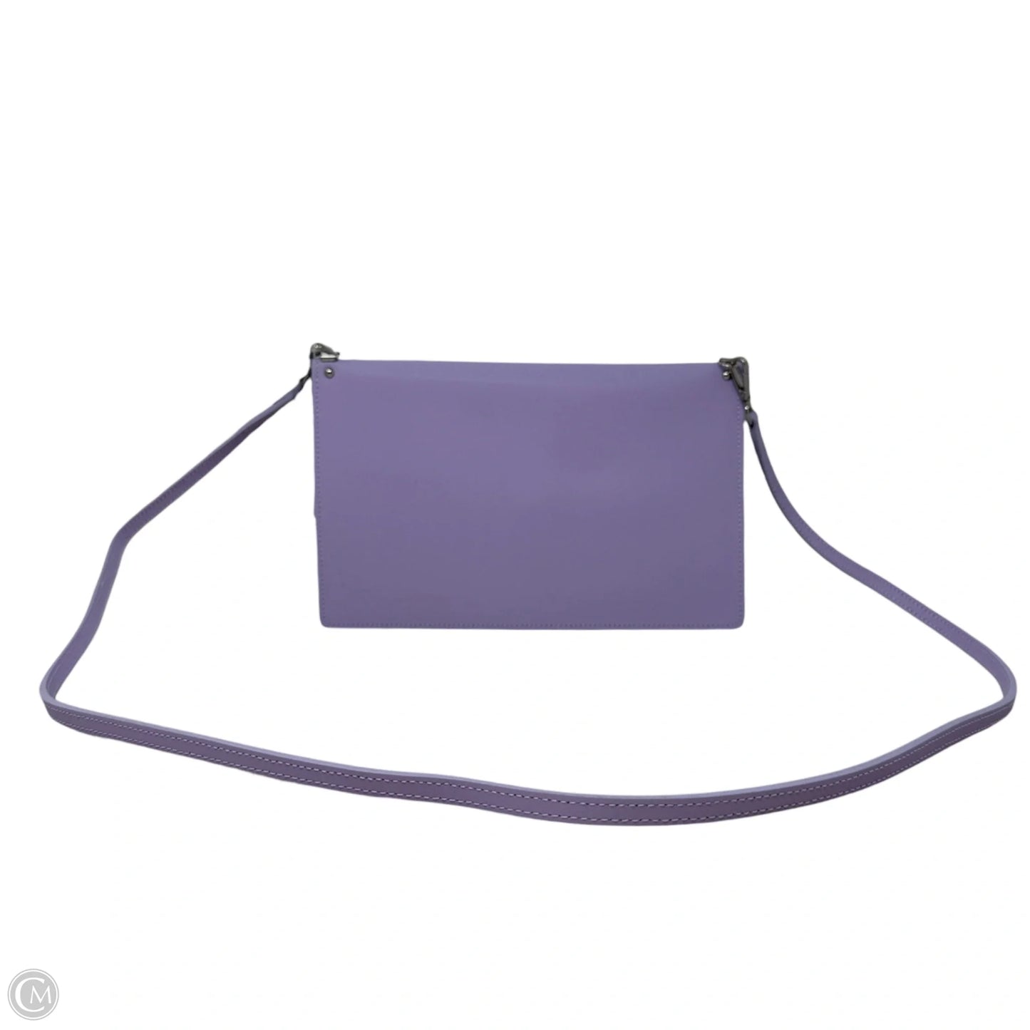 Leather Envelope Clutch Crossbody By Lancaster, Size: Medium