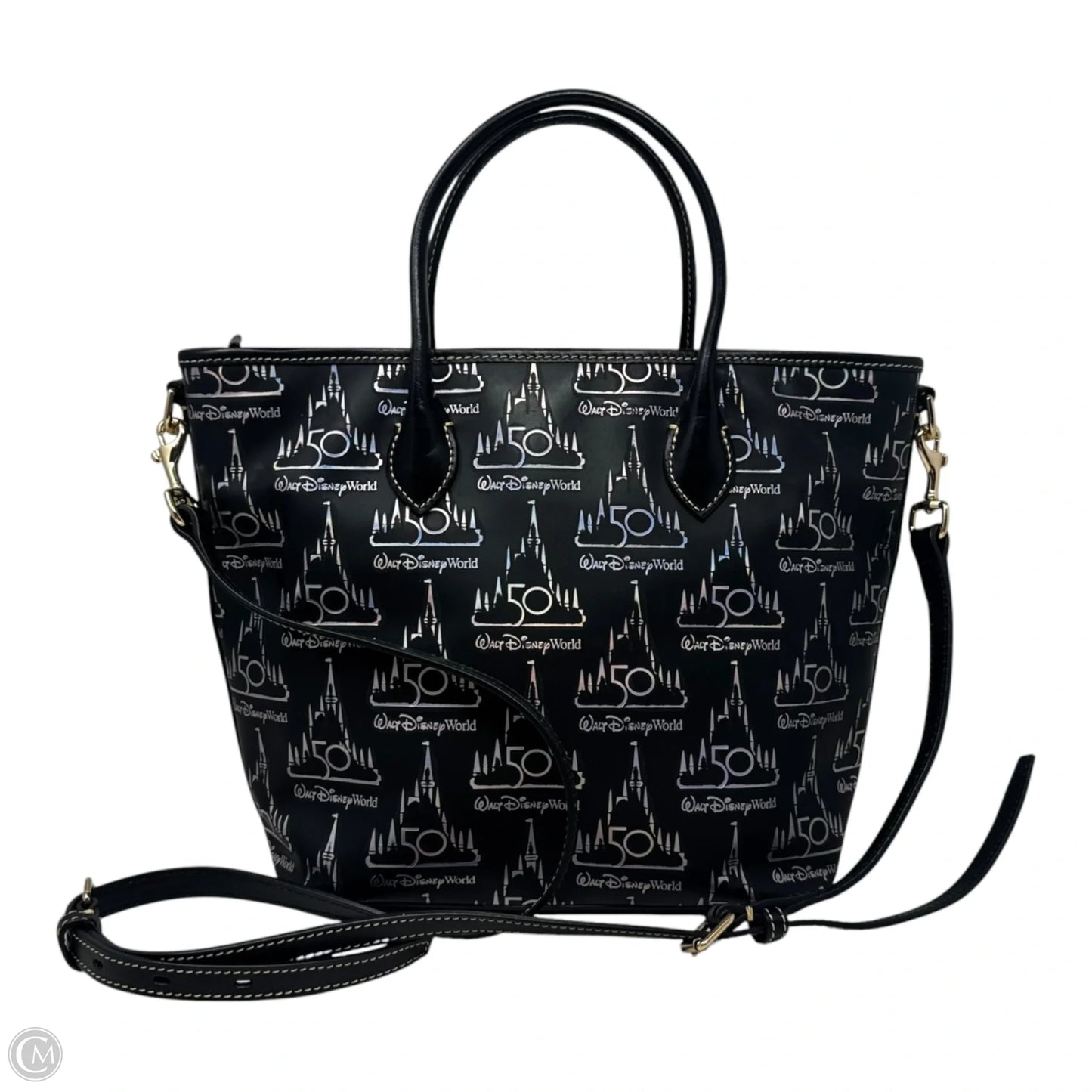 50th Anniversary Walt Disney World Handbag Designer By Dooney And Bourke, Size: Medium