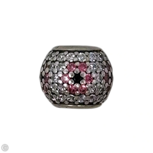 Shimmering Blossom CZ & Sterling Silver Bracelet Charm By Pandora