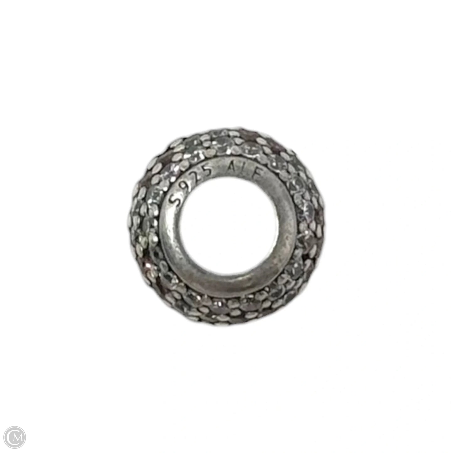 Shimmering Blossom CZ & Sterling Silver Bracelet Charm By Pandora