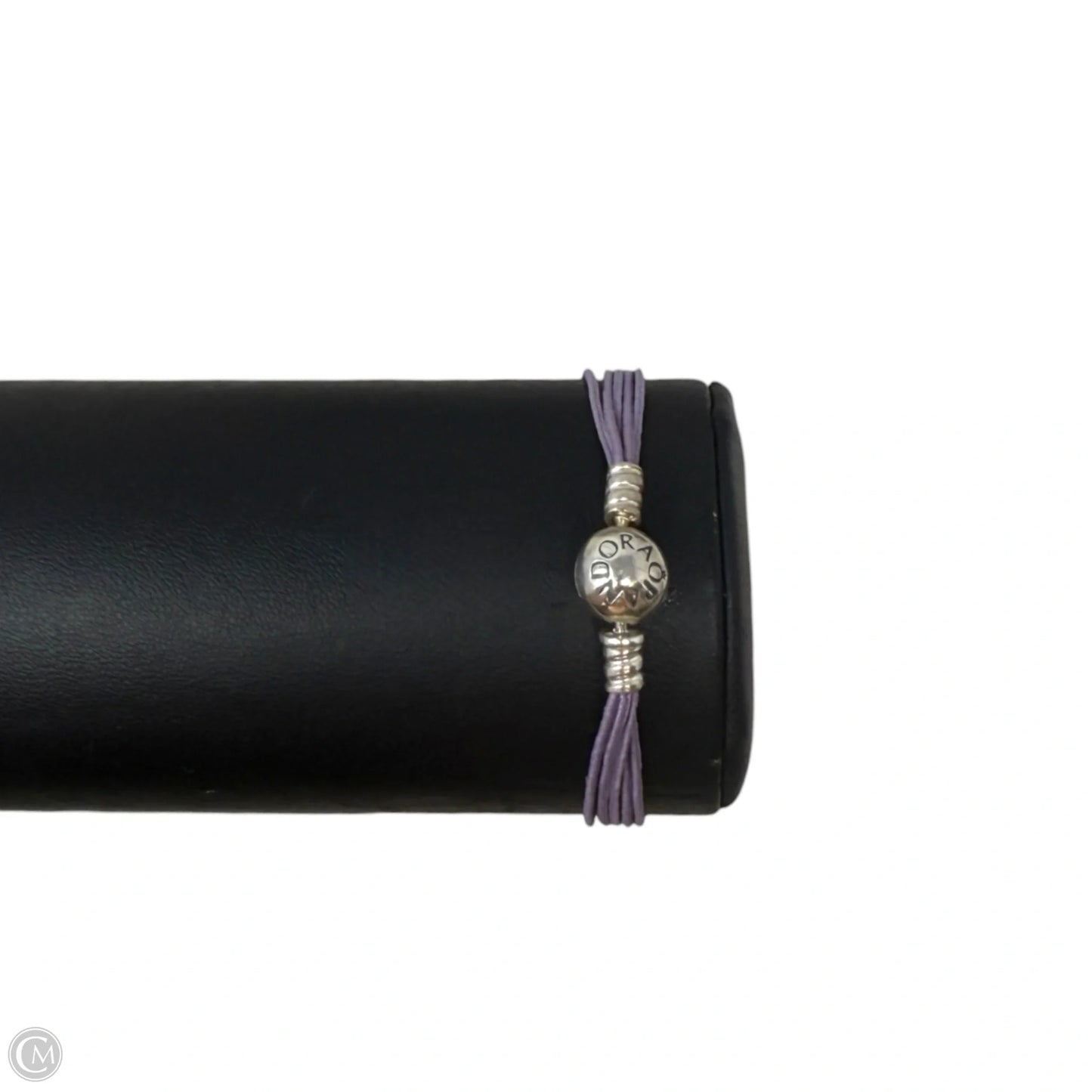 Multi-Strand Fabric Cord Bracelet with Sterling Silver Clasp By Pandora