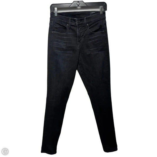 Jeans Skinny By Vince In Black, Size: 4/27