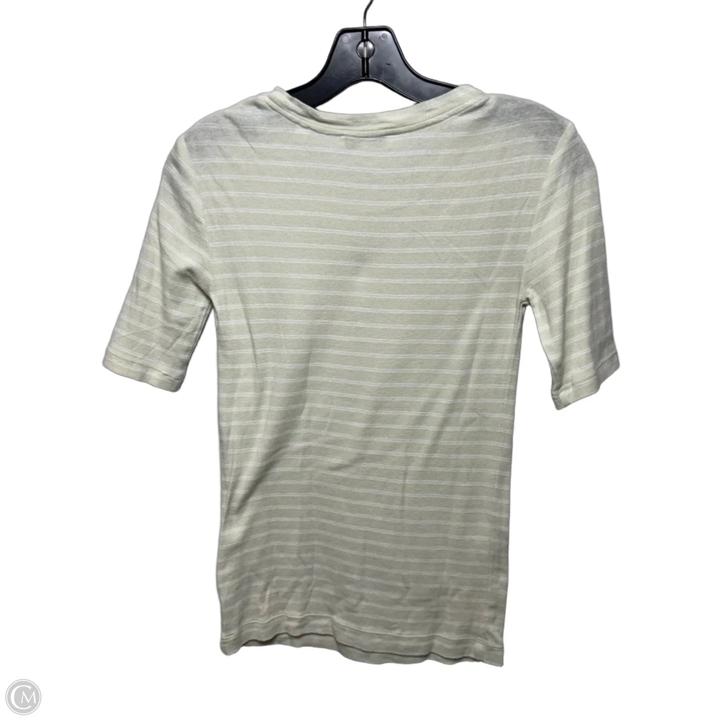 Top Short Sleeve Basic By Vince In Green, Size: M