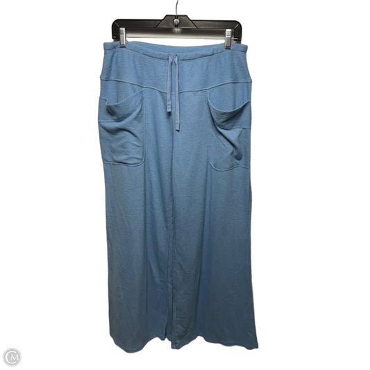 Pants Wide Leg Cropped By Intimately Free People In Blue, Size: M