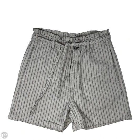 Paperbag Tie Shorts By Rag And Bone In Striped Pattern, Size: 2/26