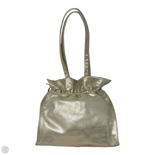 Caliber Metallic Tote Handbag Leather By Hobo Intl, Size: Large