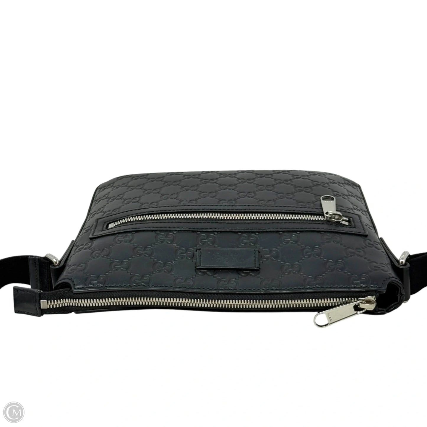 Guccissima Signature Leather Messenger Bag  Luxury Designer By Gucci, Size: Small