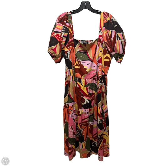 Dress Casual Maxi By Crystal Sky In Multi-colored, Size: 1x