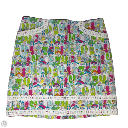 Rare Roslyn Skirt Designer By Lilly Pulitzer Originals In Multi-colored, Size: 6