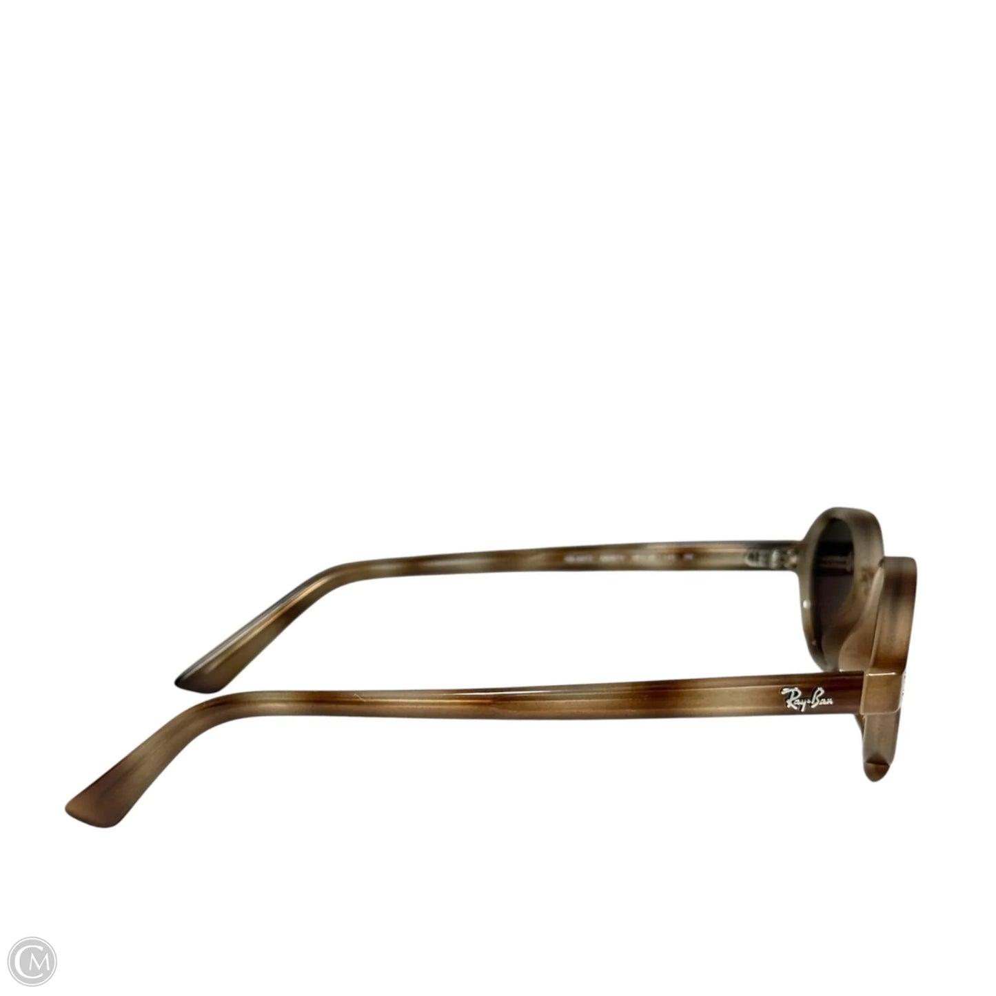 Khal Bio Based RB4472 Sunglasses In Polished Cream Havana Designer By Ray Ban, Size: