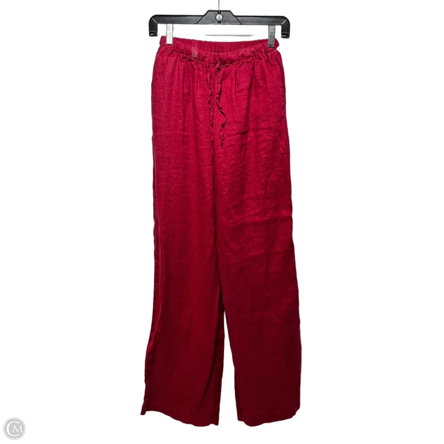 Pants Linen By AEXAE In Red, Size: S