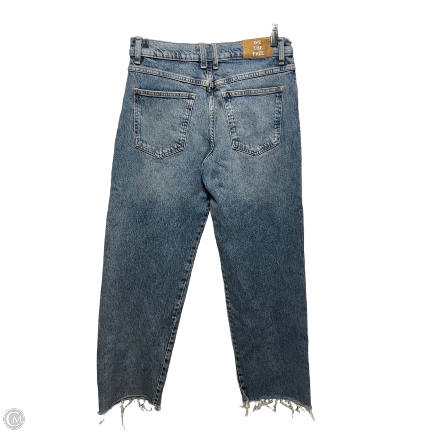 Jeans Straight By We The Free In Blue Denim, Size: 8/29