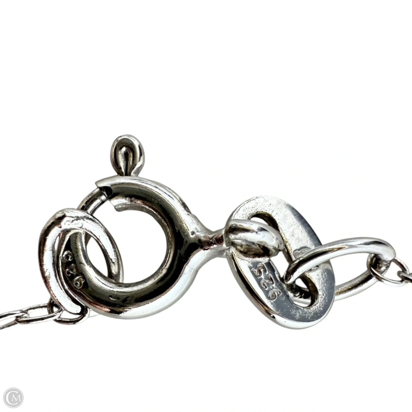 Sterling Silver Botanical Open Work Pendant Necklace