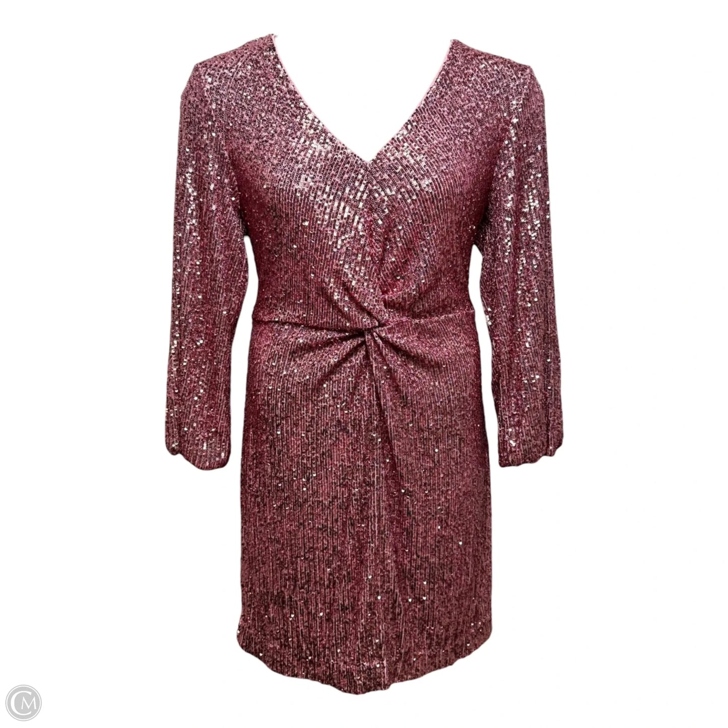 Estrella Sequin Dress Designer By Lilly Pulitzer In Pink, Size: 12