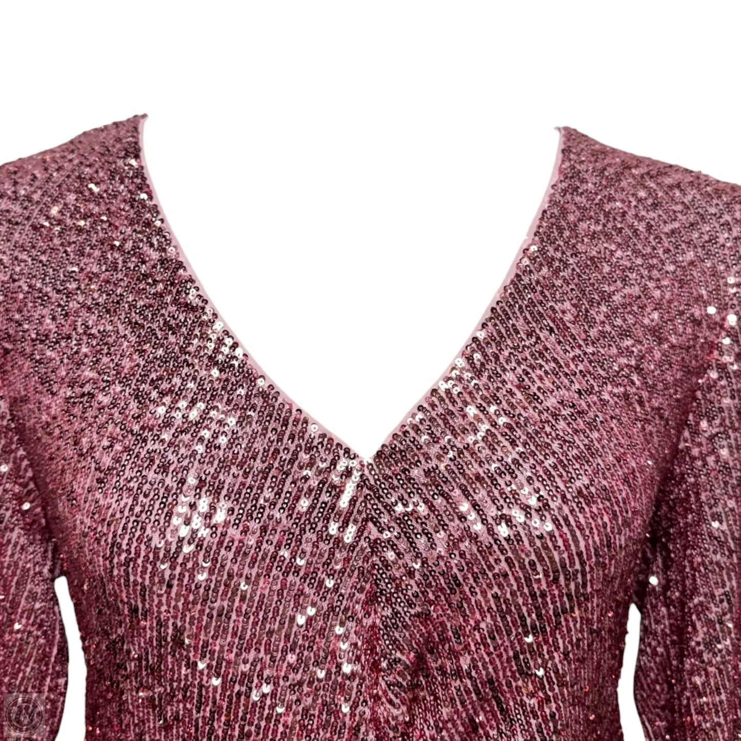 Estrella Sequin Dress Designer By Lilly Pulitzer In Pink, Size: 12