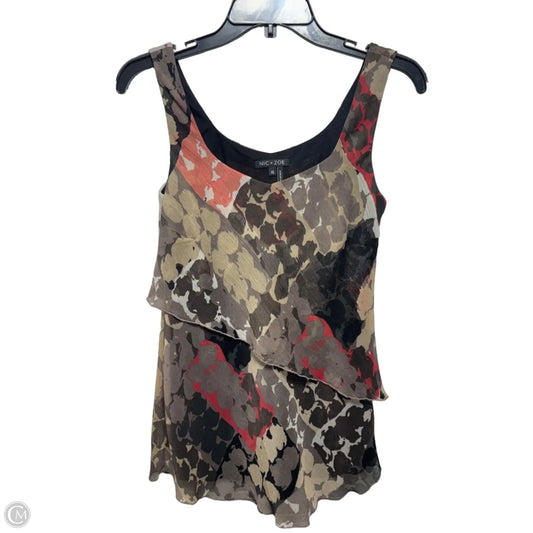 Top Sleeveless By Nic + Zoe In Multi-colored, Size: Xs