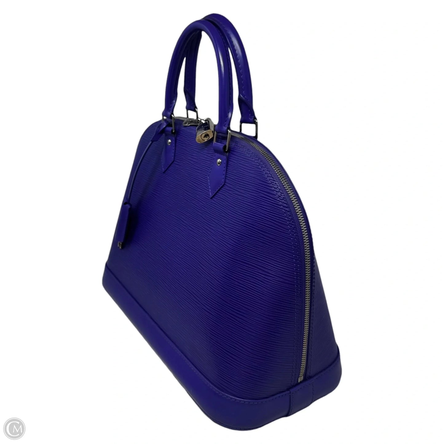 Alma MM Epi Figue Handbag Luxury Designer By Louis Vuitton, Size: Medium