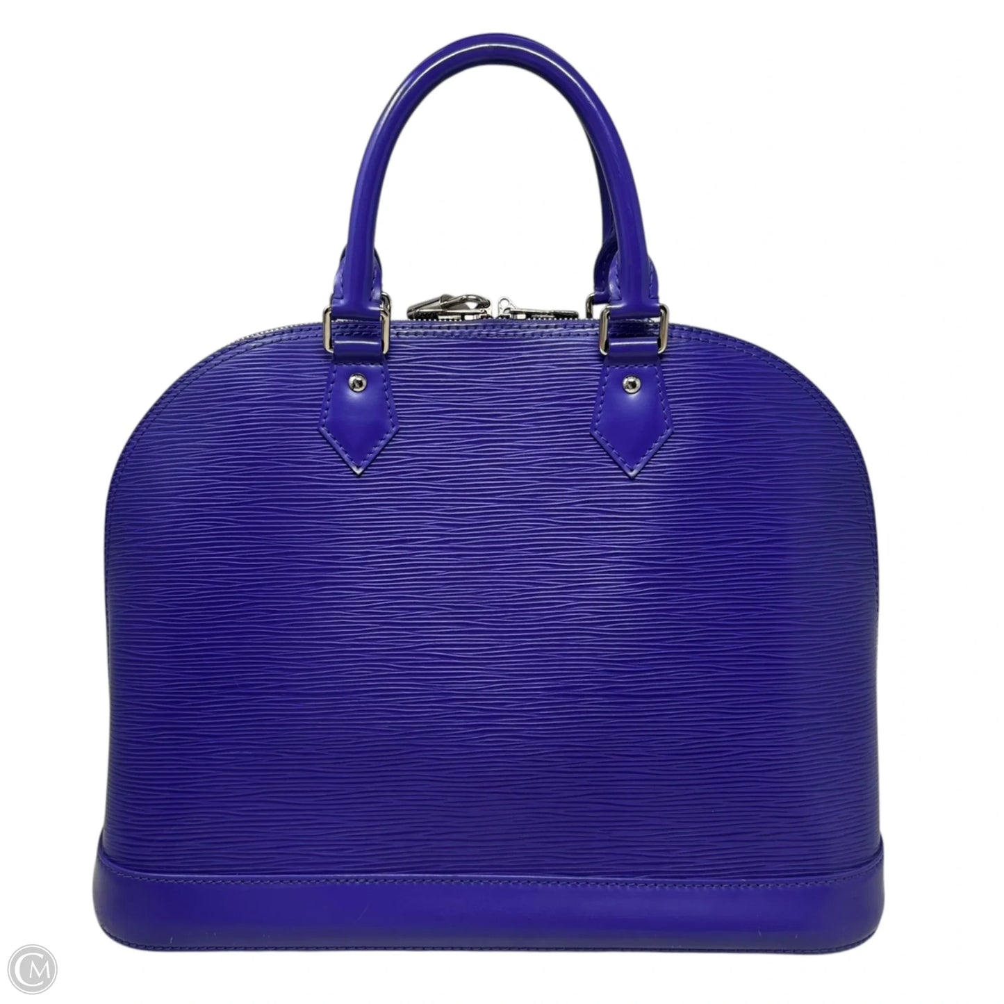 Alma MM Epi Figue Handbag Luxury Designer By Louis Vuitton, Size: Medium