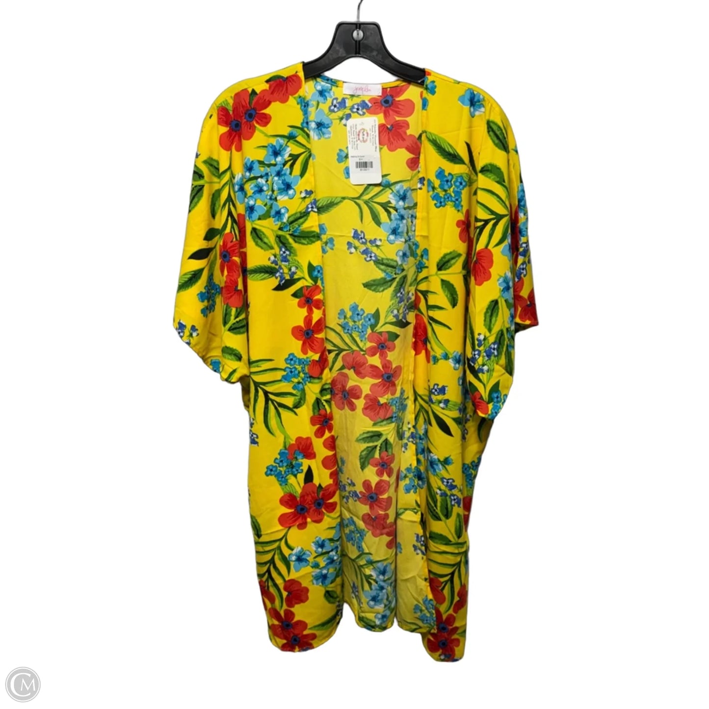 Kimono By Jess Lea In Floral Print, Size: Osfm
