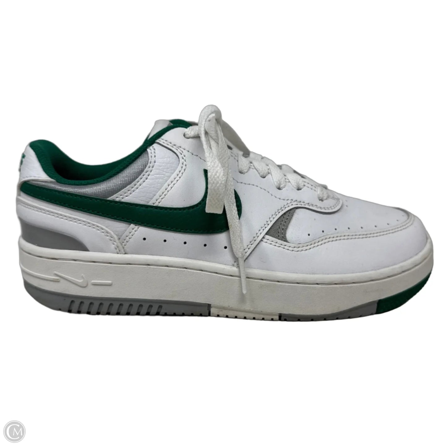 Shoes Athletic By Nike In Green & White, Size: 8