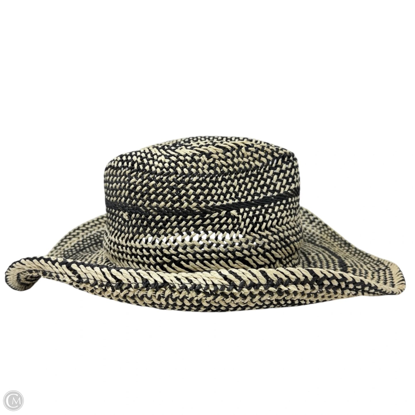 Two Tone Straw Cowgirl Hat