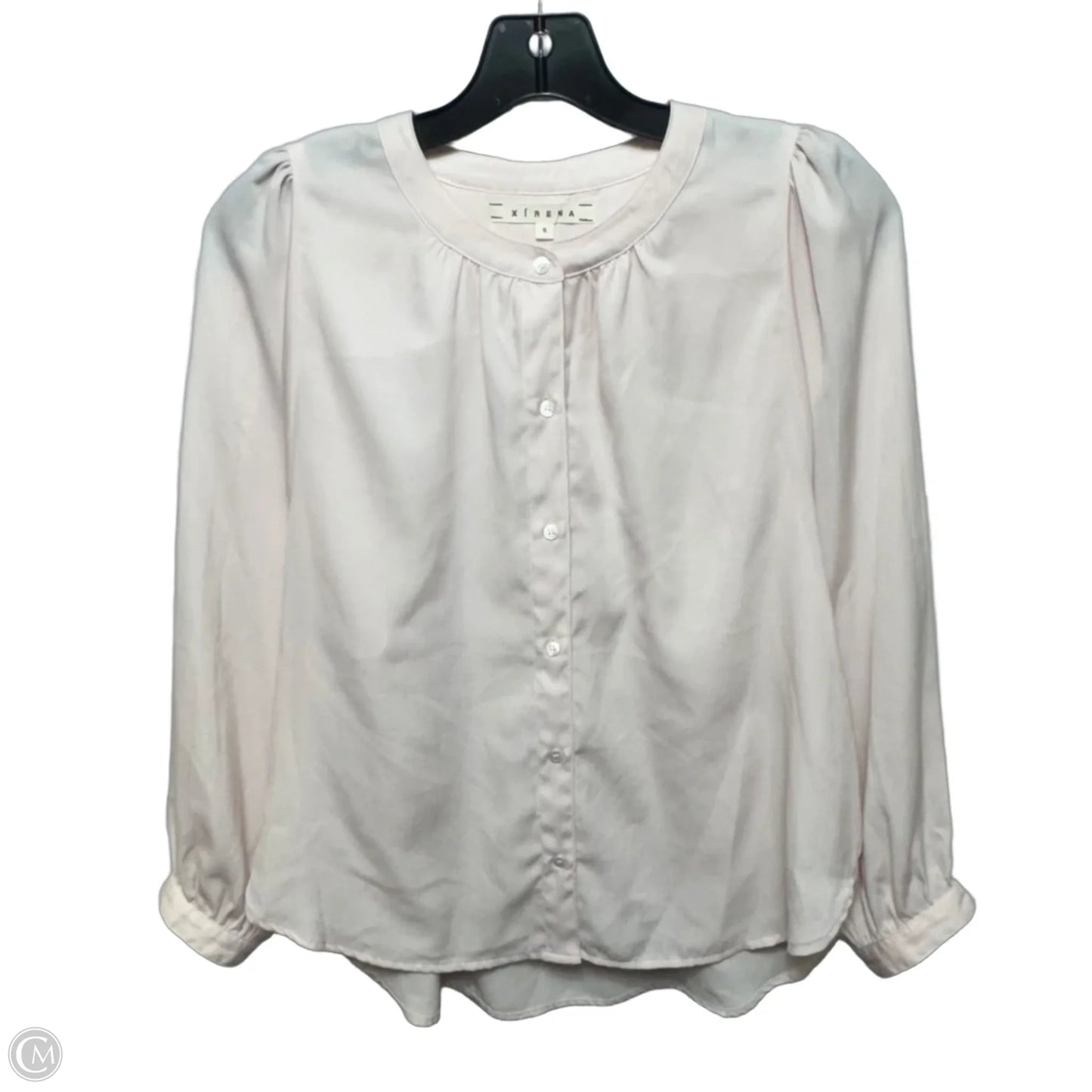 Blouse Long Sleeve By xirena In Pink, Size: S