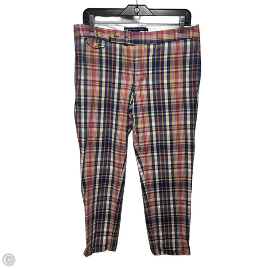Pants Chinos & Khakis By Ralph Lauren Sport In Plaid Pattern, Size: 8