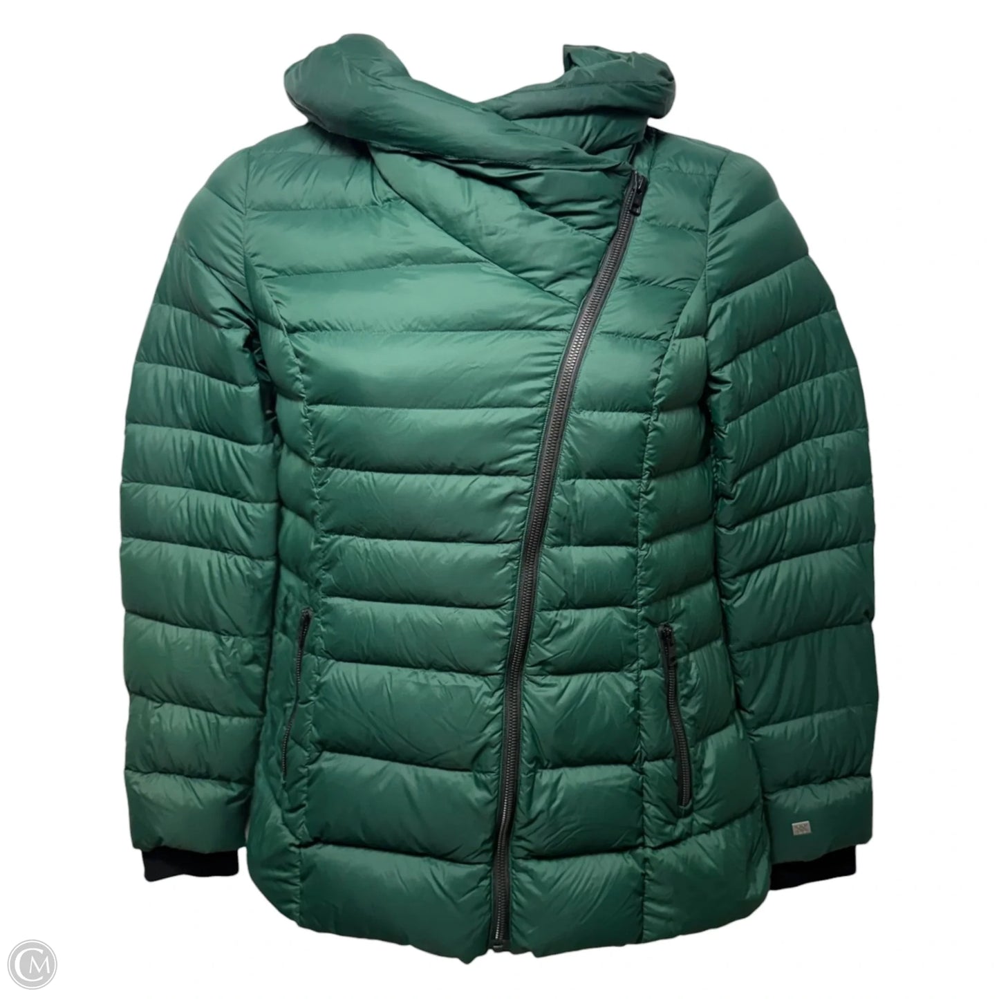 Jacinda Duck Down Jacket Puffer & Quilted By Soia & Kyo In Green, Size: M